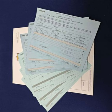 Faux mandats de perquisition, documents de perquisition et ordonnances du tribunal